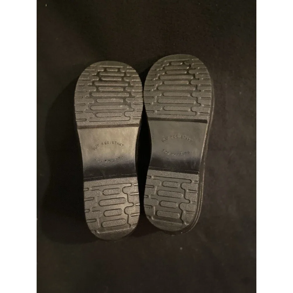 Women's Clogs Chef Nurse Shoes Floral Size 9.5 Brown Comfort Slip On Easy Street